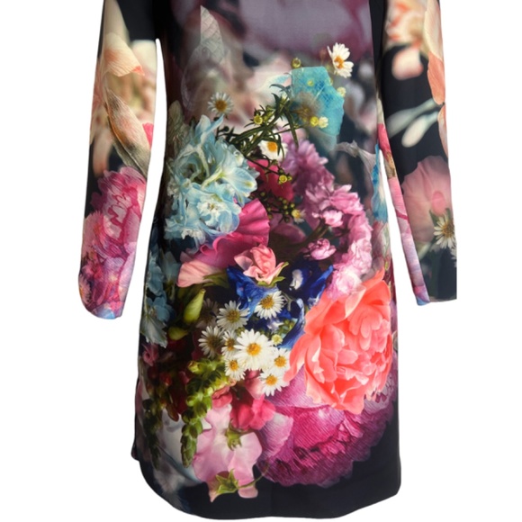 Like New Ted Baker Vyra Floral Tunic Dress - Picture 3 of 13